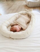 BabyLy Paturica tricotata din lana merino gri