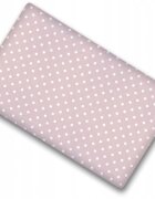 BabyMam Cearceaf cu banda elastica pentru pat copii dimensiune 160x80 cm 100 bumbac pinkdots
