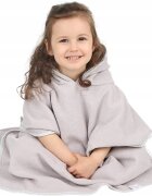 BabyMam Poncho de baie cu gluga 126x60cm Gri