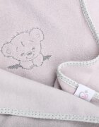 BabyMam Poncho de baie cu gluga 126x60cm Gri