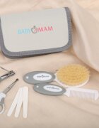 BabyMam Set de ingrijire pentru bebelusi si copii cu 6 piese esentiale in husa compacta de depozitare