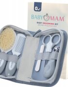 BabyMam Set de ingrijire pentru bebelusi si copii cu 6 piese esentiale in husa compacta de depozitare