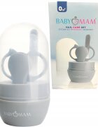 BabyMam Set de ingrijire pentru bebelusi si copii include forfecuta unghiera si pila de unghii cu capete rotunjite