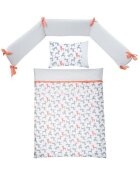 BABYMATEX Lenjerie patut cu 3 piese Pretty P02