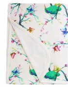 BABYMATEX Paturica Baby Matex cu doua fete bambus si bumbac Bamboo Birds B7