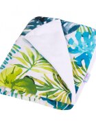 BABYMATEX Paturica bebelusi cu doua fete 75x100 cm Velvet Exotic 01