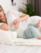 BABYMATEX Salteluta pozitionator Travel Nest White