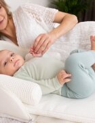 BABYMATEX Salteluta pozitionator Travel Nest White