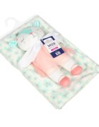 BABYMATEX Set paturica Carol Baby Blanket si jucarie de plus Goat 02