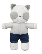 BABYMATEX Set paturica Carol Baby Blanket si jucarie de plus Tomcat 03