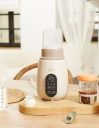 BABYMOOV Incalzitor si sterilizator pentru biberoane NutriSmart+ pentru casa si masina mineral beige