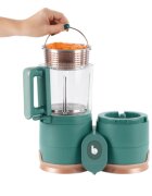BABYMOOV Robot multifunctional Nutribaby 4 in 1 din sticla si otel inoxidabil