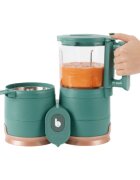 BABYMOOV Robot multifunctional Nutribaby 4 in 1 din sticla si otel inoxidabil