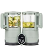 BABYMOOV Robot multifunctional Nutribaby Glass 4 in 1 din sticla si otel inoxidabil Celadon Green