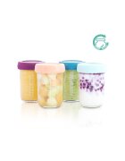 BABYMOOV Set 4 boluri gradate din sticla 220 ml