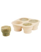 BABYMOOV Set recipiente din silicon si feeder pentru bebelusi