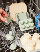 BABYMOOV Set recipiente din silicon si feeder pentru bebelusi