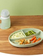 BABYMOOV Sticla ergonomica din silicon verde capacitate 150 ml