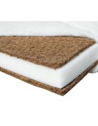 BabyNeeds Saltea pentru copii Cocos Confort II 120x60x10 cm