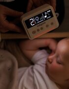 BABYONO Aspirator nazal electric pentru bebelusi si copii Soffio cu lumina LED reglabila functii muzicale 9 nivele de aspiratie 3 capete din silicon baterie 2600mAh recomandat de la nastere