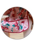 BABYONO Baveta Baby Ono cu maneca lunga model floral