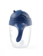 BABYONO Cana cu pai Baby Ono pentru copii 240 ml albastru