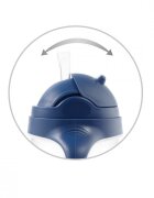 BABYONO Cana cu pai Baby Ono pentru copii 240 ml albastru