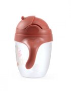 BABYONO Cana cu pai Baby Ono pentru copii 240 ml maro