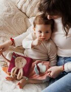 BABYONO Carte senzoriala pentru copii Iepurasul Karo