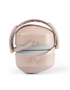 BABYONO Casti antifonice pentru copiiadulti Earmuffs Beige reglare cu design telescopic saculet de protectie inclus