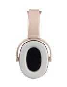 BABYONO Casti antifonice pentru copiiadulti Earmuffs Beige reglare cu design telescopic saculet de protectie inclus