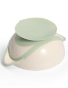 BABYONO Castron cu ventuza si lingura Baby Ono Verde deschis