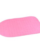BABYONO Covoras antiderapant cu ventuze Roz 55 x 35 cm