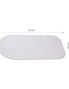 BABYONO Covoras antiderapant pentru cadita 55 x 35 cm New Grey