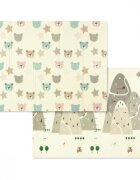 BABYONO Covoras educativ din spuma 150 x 200 cm