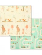 BABYONO Covoras educativ din spuma XPE 180 x 200 cm