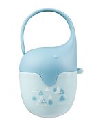 BABYONO Cutie pentru suzete Elefant Albastru