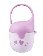 BABYONO Cutie pentru suzete Elefant Roz
