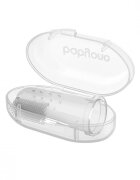 BABYONO Degetar din silicon Baby Ono pentru masarea gingiilor Transparent