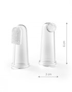 BABYONO Degetar silicon in cutie protectie 2 bucset
