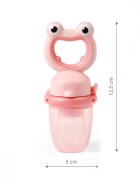 BABYONO Dispozitiv hranire copii cu rasucire broscuta roz