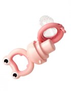 BABYONO Dispozitiv hranire copii cu rasucire broscuta roz