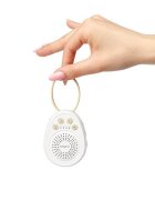 BABYONO Dispozitiv portabil cu sunete albe pentru copii Piccolo cu 20 sunete linistitoare volum reglabil cronometru integrat maner flexibil cu fixare autonomie pana la 108 ore dimensiune 76x58x3 cm