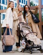 BABYONO Geanta mamicii Camy Bej pentru carucior