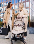 BABYONO Geanta mamicii Camy Negru pentru carucior