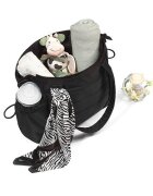 BABYONO Geanta mamicii Camy Negru pentru carucior