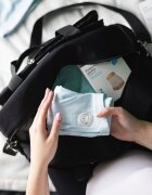 BABYONO Geanta pentru calatorii Negru