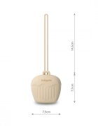 BABYONO Husa de protectie din silicon Bej pentru suzeta