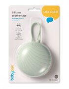 BABYONO Husa de protectie din silicon pentru suzeta Verde