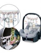 BABYONO Jucarie educationala de agatat pentru carucior natura